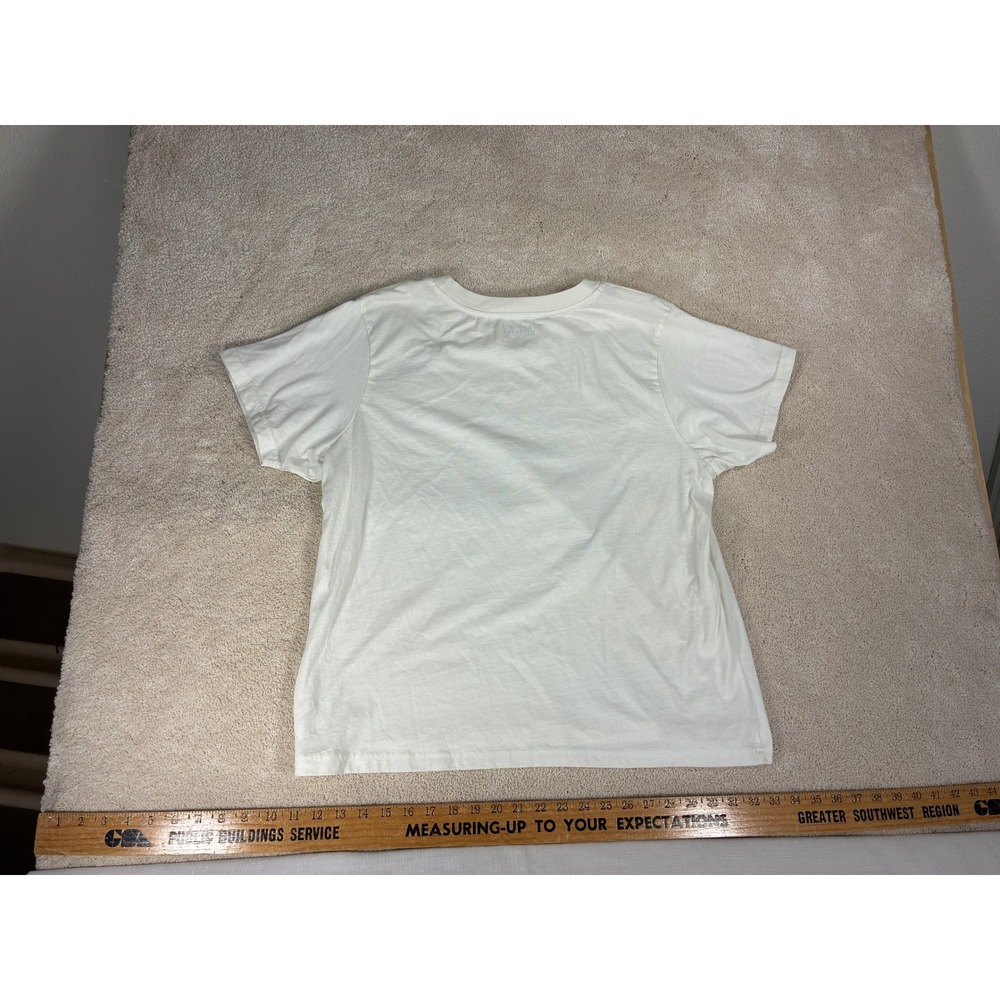 Natural Reflections America The Beautiful Graphic T XL Ivory Mountain 652NRS252 - Picture 3 of 6